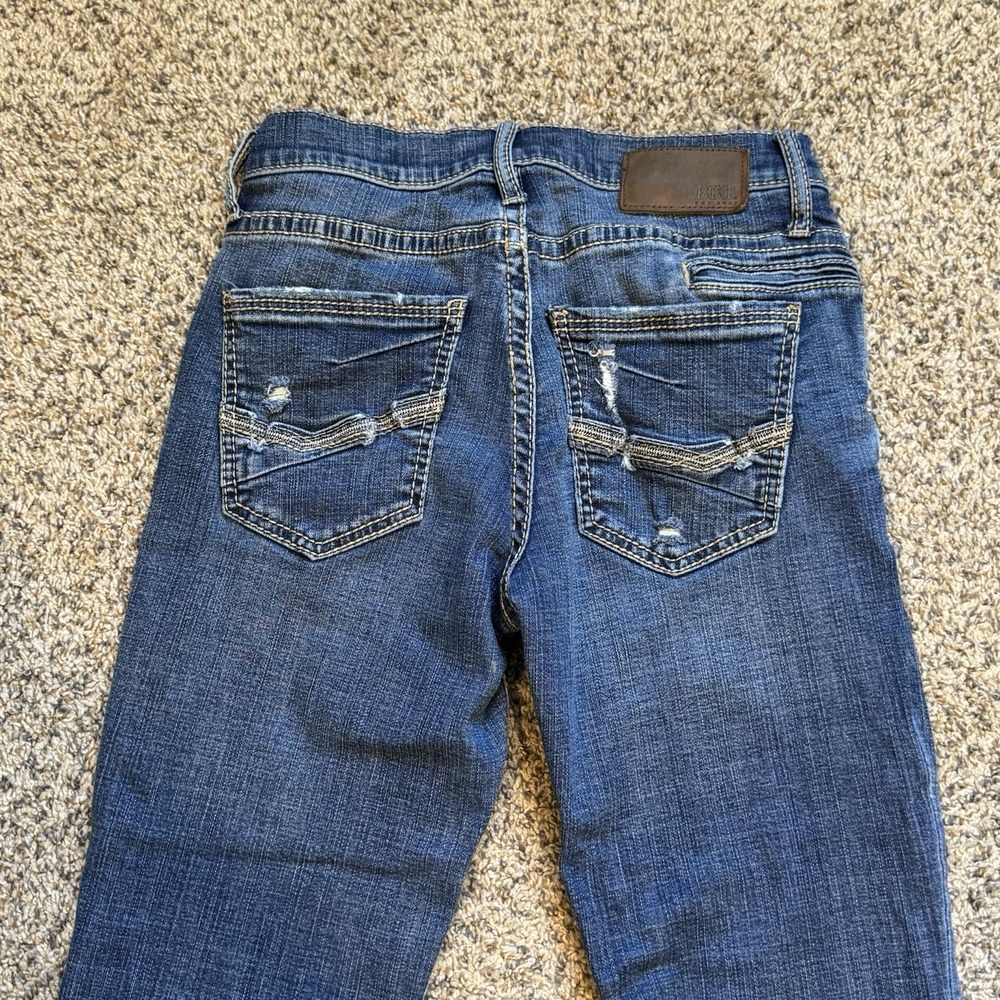 Buckle BKE Jake Straight Mens 29x30 Denim Medium Wash Fit Jeans Fit 28x29 Y2k - Picture 6 of 9